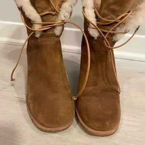 Ugg jerene shop genuine shearling boot